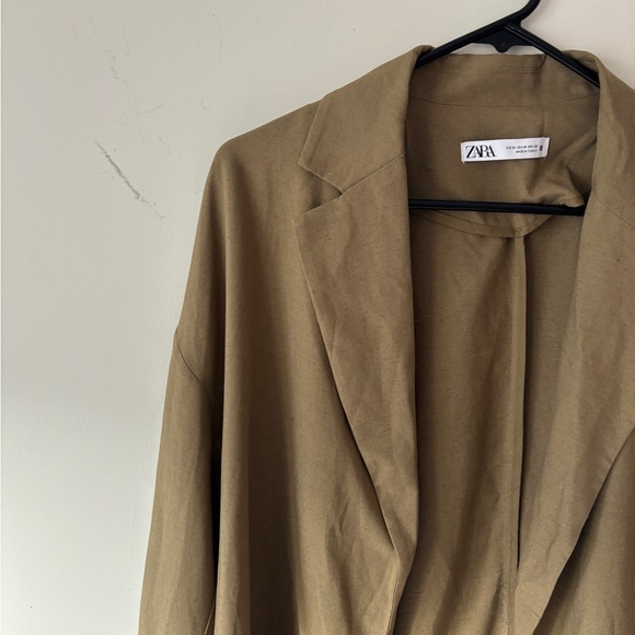 NWOT Zara open front blazer jacket - M - Picture 8 of 11